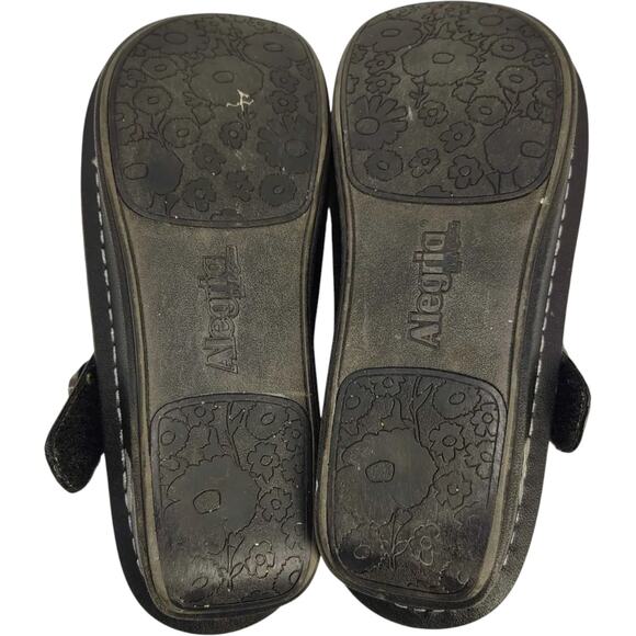 Alegria Paloma Women’s Leather Embossed Rose Comfort MJ Clog EU 39 US 8-8.5 - Picture 10 of 10